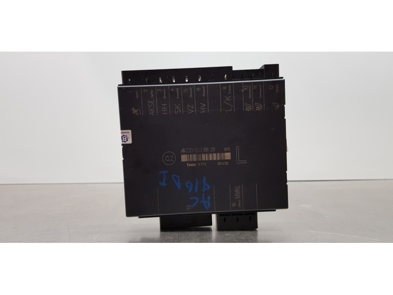 Recambio de centralita asientos para mercedes clase s (w220) berlina 430 (220.070) referencia OEM IAM 2208206826  