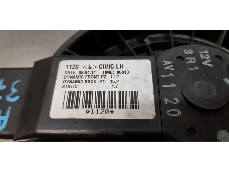 Recambio de motor calefaccion para honda civic (fk) 1.6 i-dtec comfort referencia OEM IAM   