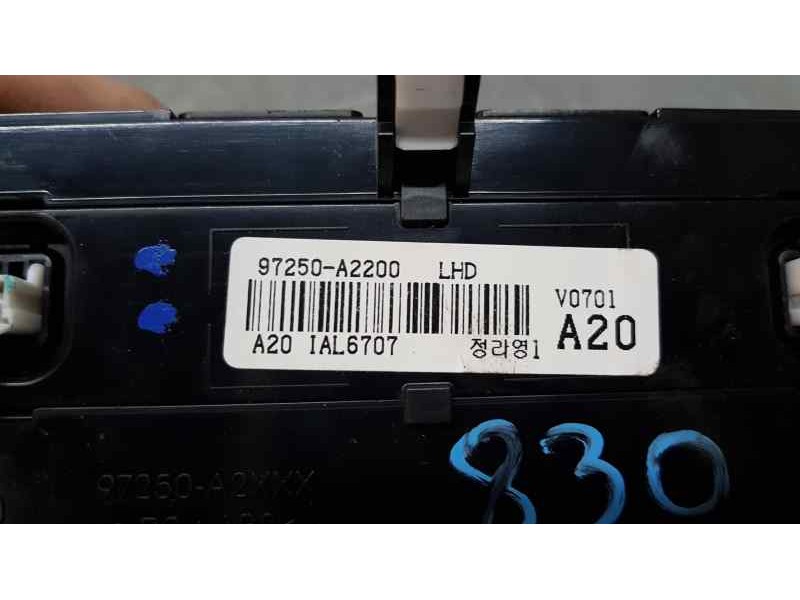 Recambio de mando climatizador para kia pro_cee´d ( ) edition 7 referencia OEM IAM 97250A2200   Recambio de mando climatizador para kia pro_cee´d ( ) edition 7 referencia OEM IAM 97250A2200