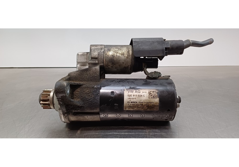 Recambio de motor arranque para volkswagen t5 bus (7e) caravelle comfortline lang 4motion referencia OEM IAM 02E911024C  