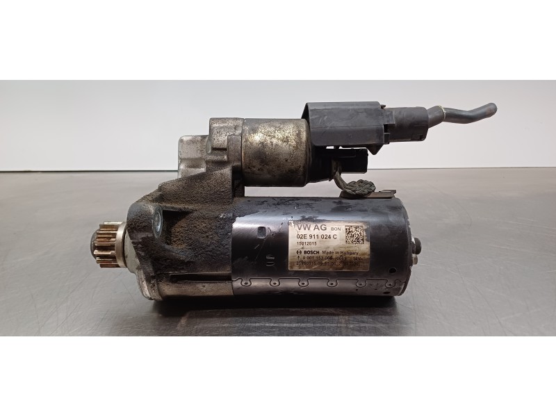 Recambio de motor arranque para volkswagen t5 bus (7e) caravelle comfortline lang 4motion referencia OEM IAM 02E911024C  