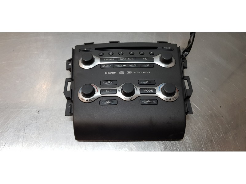 Recambio de sistema audio / radio cd para nissan murano (z51) básico referencia OEM IAM 1AN0D210104  
