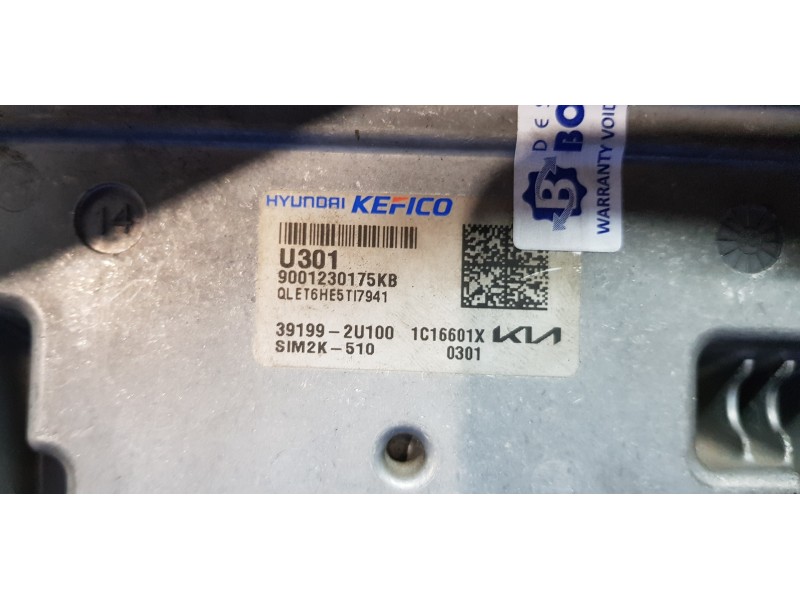 Recambio de centralita motor uce para kia ceed sportswagon tech referencia OEM IAM 391112U463 391982U300 