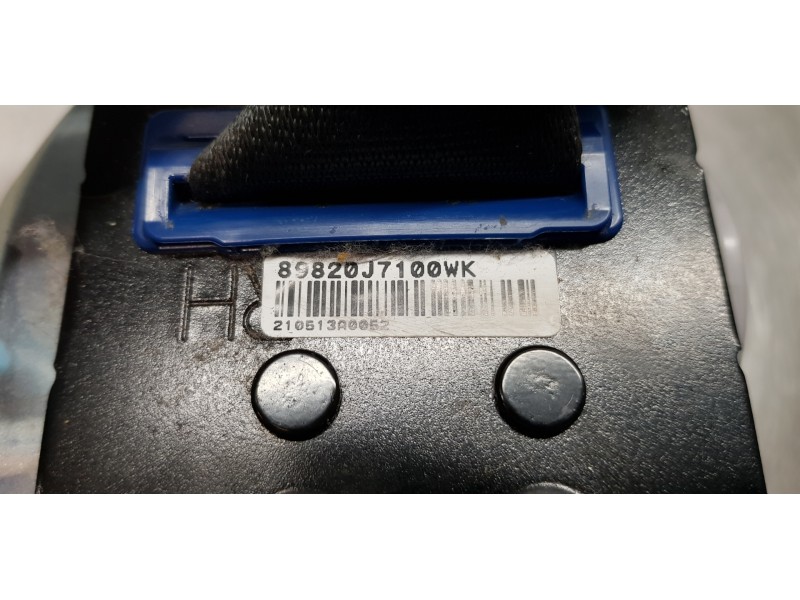 Recambio de cinturon seguridad trasero derecho para kia ceed sportswagon tech referencia OEM IAM 89820J7100WK  