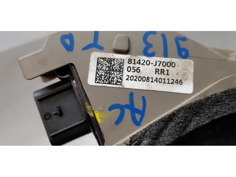 Recambio de cerradura puerta trasera derecha para kia ceed sportswagon tech referencia OEM IAM 81420J7000  