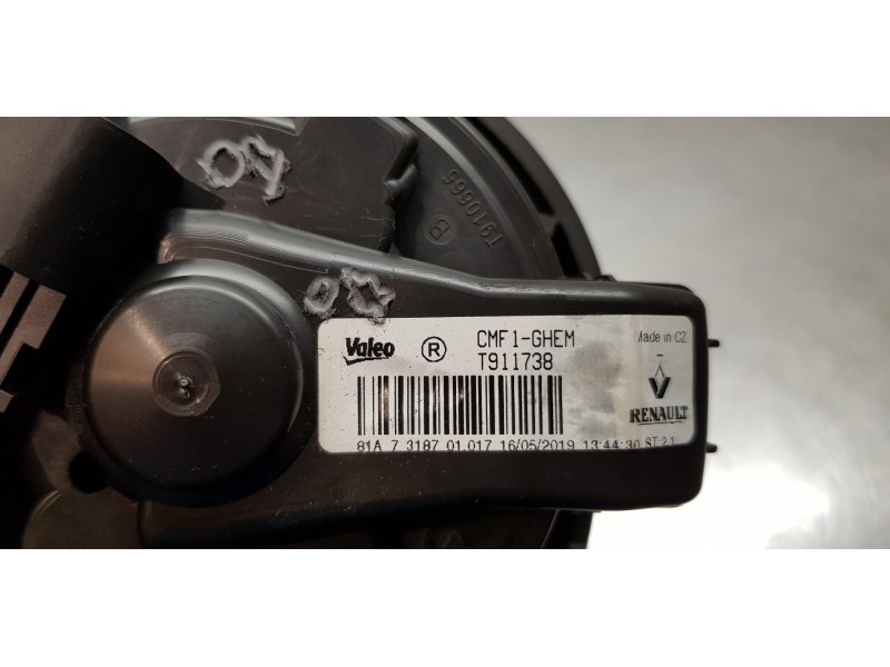 Recambio de motor calefaccion para renault scenic iv grand zen referencia OEM IAM 272109102R T911738 