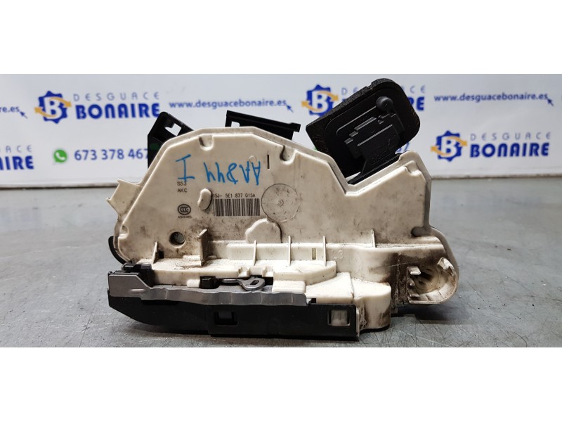 Recambio de cerradura puerta delantera izquierda para skoda rapid active referencia OEM IAM 5E1837015A   Recambio de cerradura puerta delantera izquierda para skoda rapid active referencia OEM IAM 5E1837015A