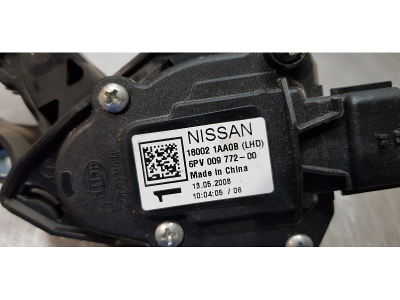 Recambio de pedal acelerador para nissan murano (z51) básico referencia OEM IAM 180021AA0B  
