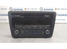 Recambio de sistema audio / radio cd para skoda rapid active referencia OEM IAM 5J0035161E  