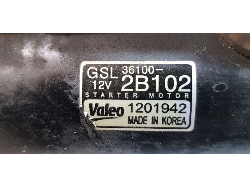 Recambio de motor arranque para kia carens ( ) attract referencia OEM IAM 361002B102   Recambio de motor arranque para kia carens ( ) attract referencia OEM IAM 361002B102