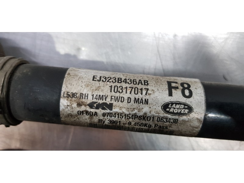 Recambio de transmision delantera derecha para land rover evoque prestige referencia OEM IAM LR061600 EJ323B436AB EJ323B436AB