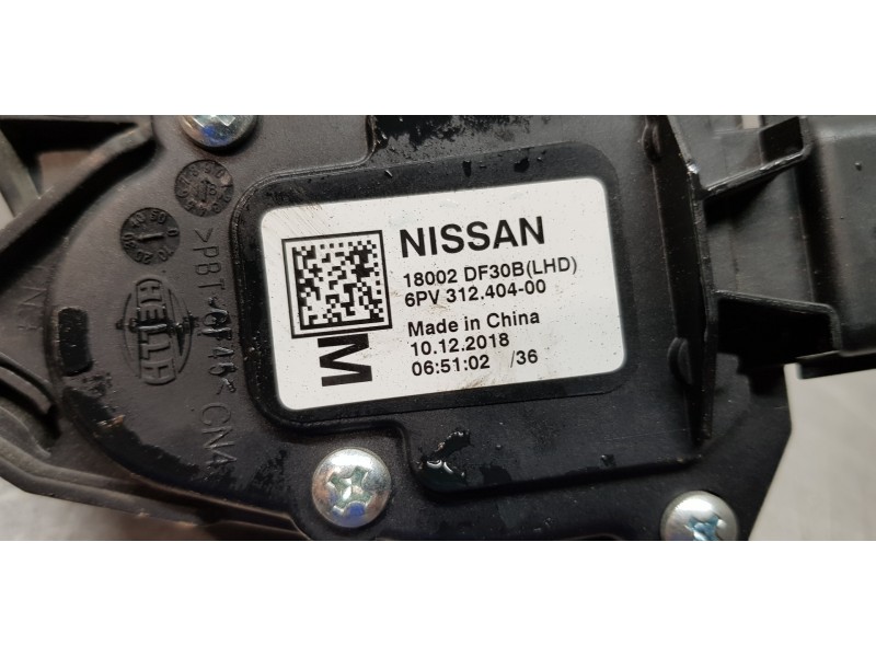 Recambio de pedal acelerador para nissan x-trail (t32) acenta 4x4 referencia OEM IAM 18002DF30B  