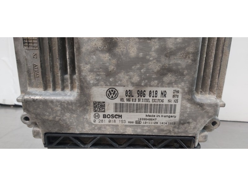 Recambio de centralita motor uce para skoda octavia combi (1z5) family referencia OEM IAM 03L906018NR   Recambio de centralita motor uce para skoda octavia combi (1z5) family referencia OEM IAM 03L906018NR