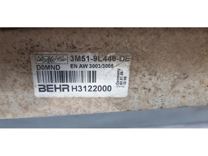 Recambio de intercooler para volvo c70 cabriolet t5 summum referencia OEM IAM 3M519L440DE   Recambio de intercooler para volvo c70 cabriolet t5 summum referencia OEM IAM 3M519L440DE