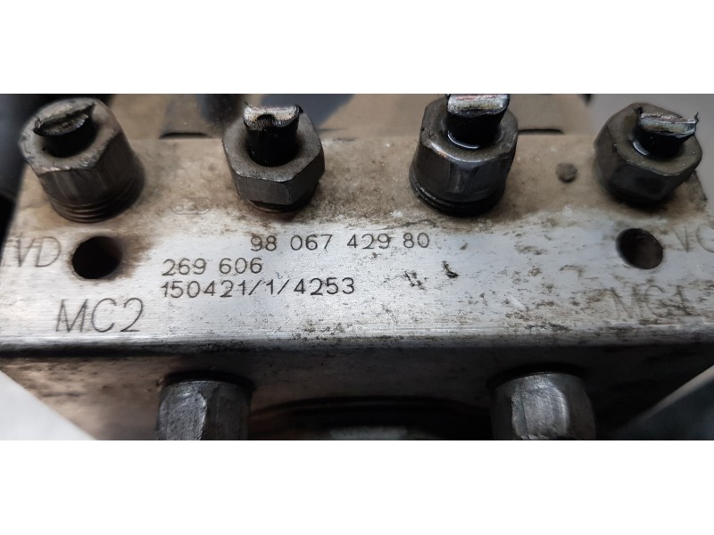 Recambio de abs para citroen c4 picasso attraction referencia OEM IAM 9806742980  