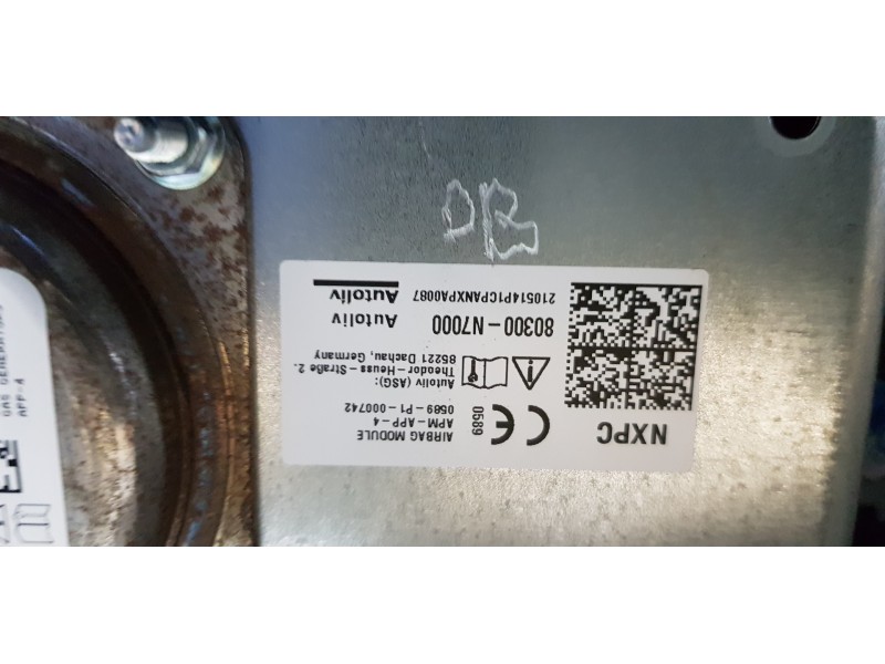 Recambio de kit airbag para hyundai tucson hybrid referencia OEM IAM 84701N7100NNB 80100N9000NNB 80300N7000