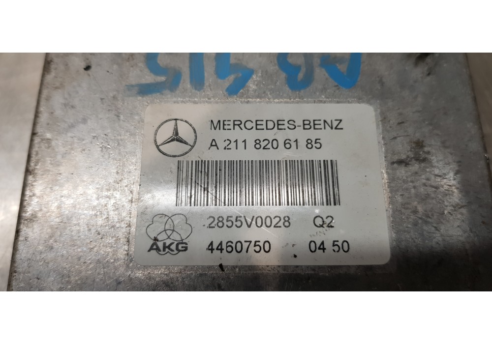 Recambio de modulo electronico para mercedes clase e (w211) berlina e 270 cdi (211.016) referencia OEM IAM A2118206185  