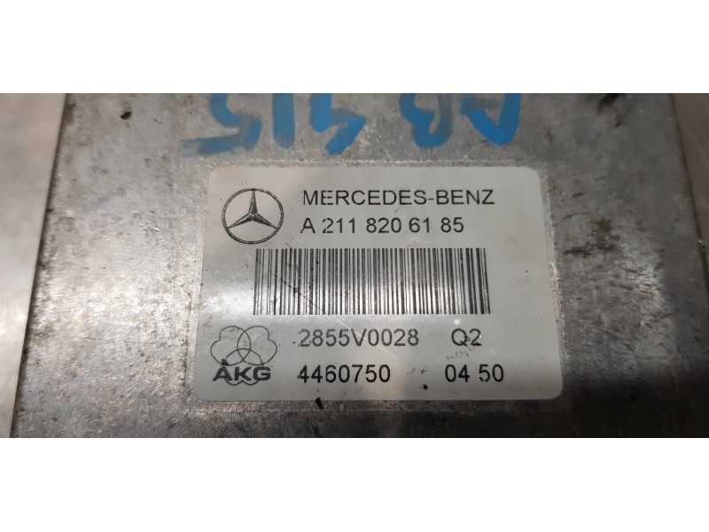 Recambio de modulo electronico para mercedes clase e (w211) berlina e 270 cdi (211.016) referencia OEM IAM A2118206185  