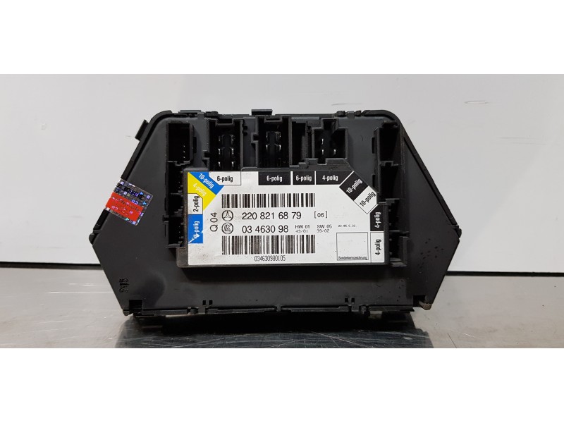 Recambio de modulo electronico para mercedes clase s (w220) berlina 320 cdi (220.025) referencia OEM IAM 2208216879   Recambio de modulo electronico para mercedes clase s (w220) berlina 320 cdi (220.025) referencia OEM IAM 2208216879