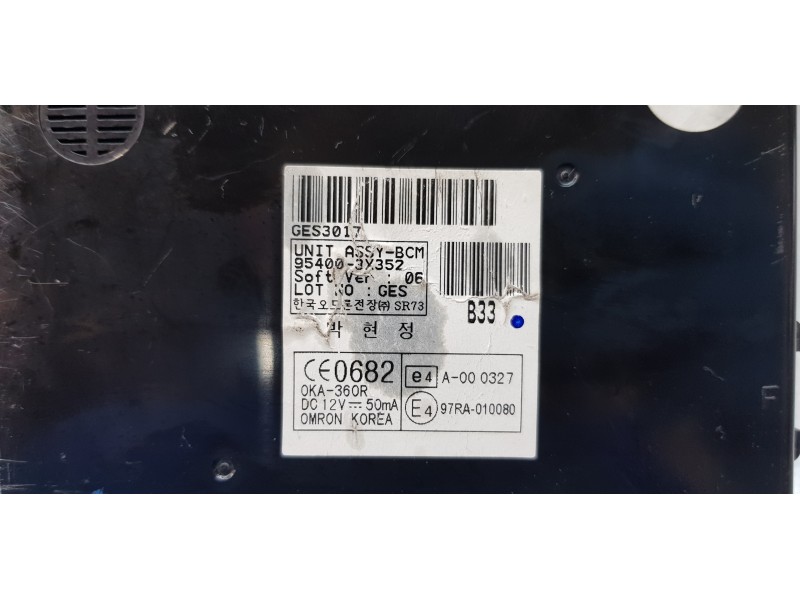 Recambio de modulo confort para hyundai elantra (md) tecno referencia OEM IAM 954003X352  