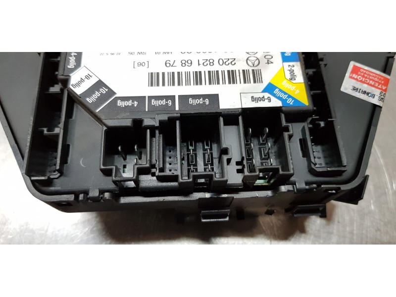 Recambio de modulo electronico para mercedes clase s (w220) berlina 320 cdi (220.025) referencia OEM IAM 2208216879   Recambio de modulo electronico para mercedes clase s (w220) berlina 320 cdi (220.025) referencia OEM IAM 2208216879