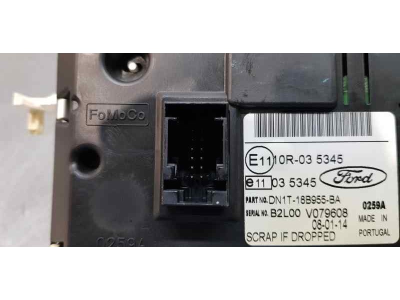 Recambio de pantalla multifuncion para ford fiesta (ccn) ambiente referencia OEM IAM DN1T18B955BA   Recambio de pantalla multifuncion para ford fiesta (ccn) ambiente referencia OEM IAM DN1T18B955BA