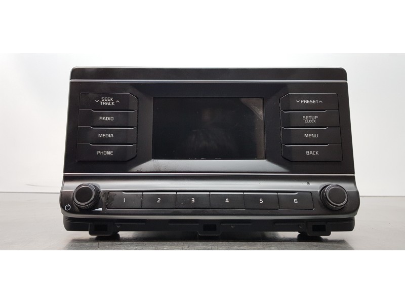 Recambio de pantalla multifuncion para kia ceed sportswagon tech referencia OEM IAM 96170J7610WK  