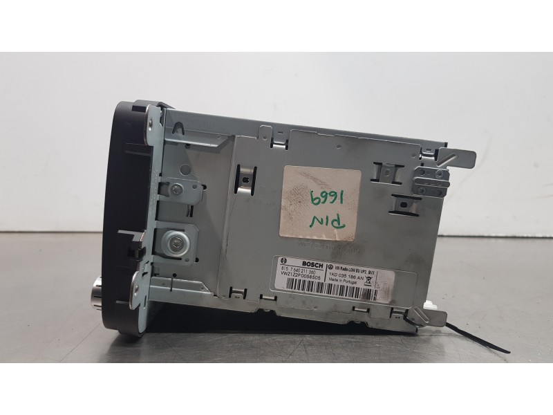 Recambio de sistema audio / radio cd para volkswagen golf v berlina (1k1) conceptline (e) referencia OEM IAM 1K0035186AN  