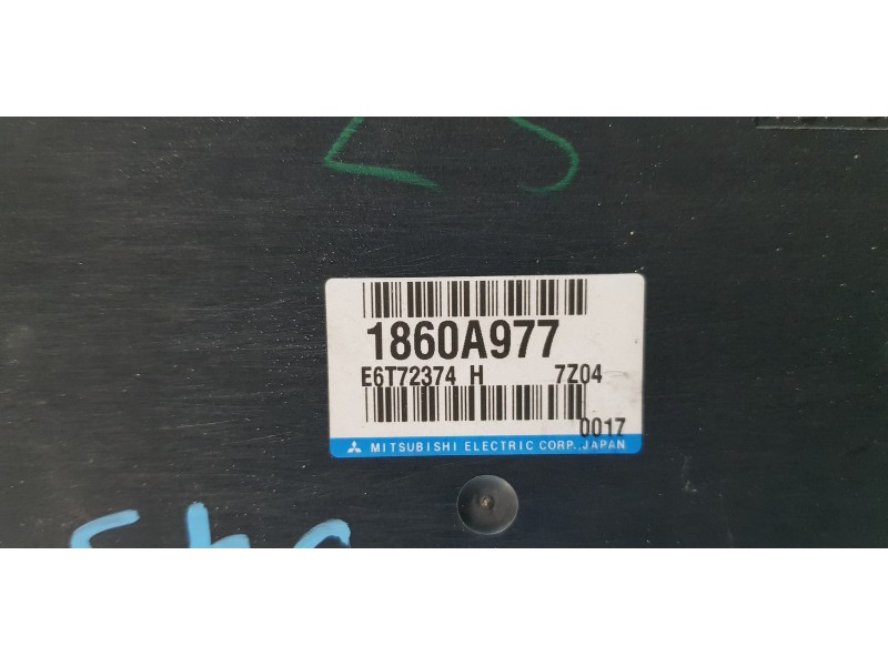 Recambio de centralita motor uce para mitsubishi lancer berlina (cy0) intense referencia OEM IAM 1860A977  