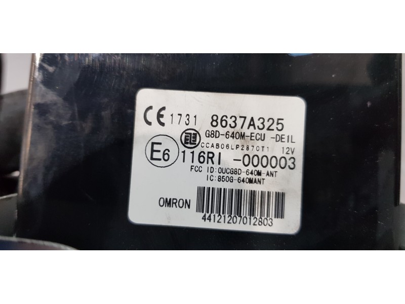 Recambio de modulo electronico para mitsubishi lancer berlina (cy0) intense referencia OEM IAM 8637A325   Recambio de modulo electronico para mitsubishi lancer berlina (cy0) intense referencia OEM IAM 8637A325