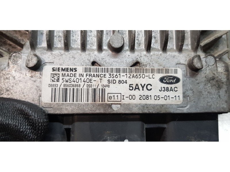 Recambio de centralita motor uce para ford fiesta (cbk) ambiente referencia OEM IAM 3S6112A650LC   Recambio de centralita motor uce para ford fiesta (cbk) ambiente referencia OEM IAM 3S6112A650LC