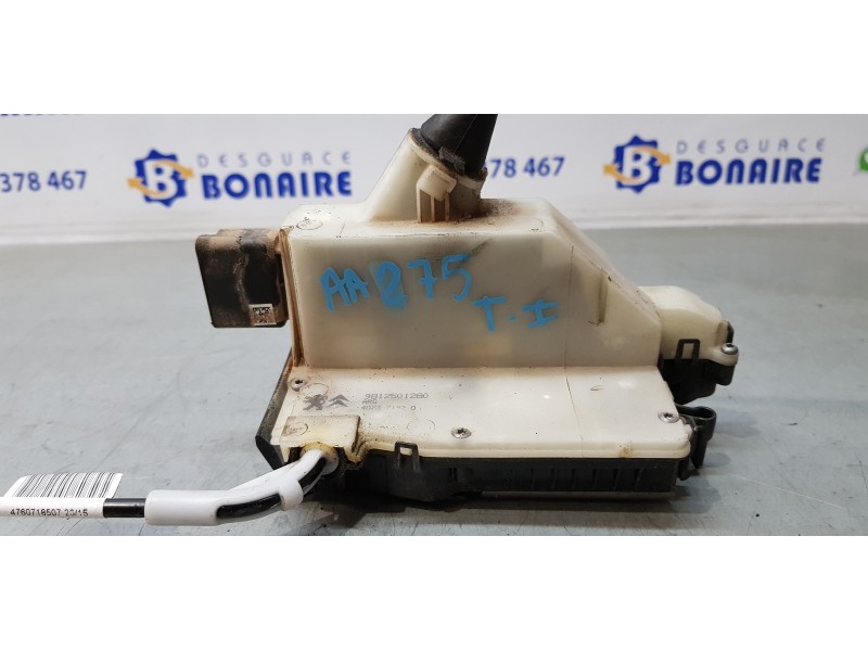 Recambio de cerradura puerta trasera izquierda para peugeot 208 active referencia OEM IAM 9812501280   Recambio de cerradura puerta trasera izquierda para peugeot 208 active referencia OEM IAM 9812501280