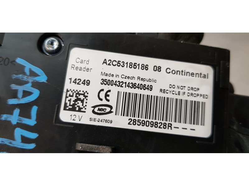Recambio de conmutador de arranque para renault scenic iii bose edition referencia OEM IAM 285909828R  