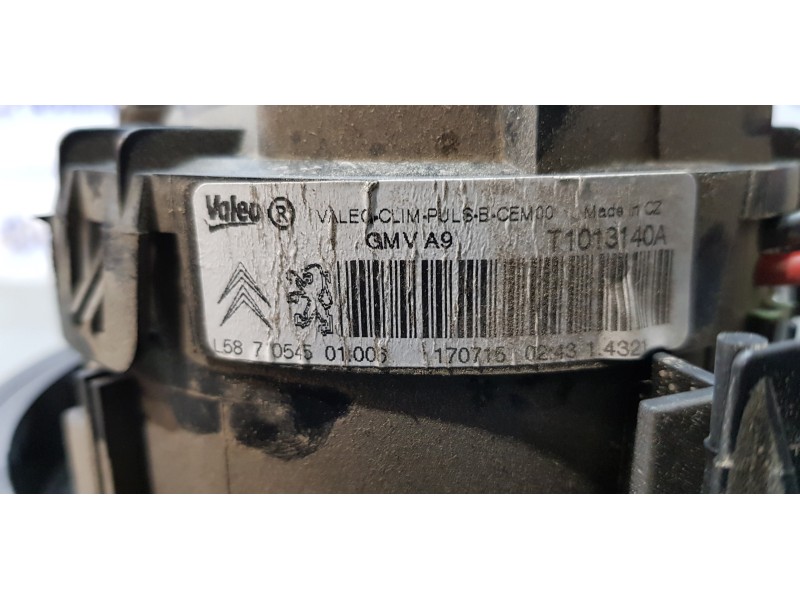 Recambio de motor calefaccion para peugeot 208 active referencia OEM IAM T1013140A  