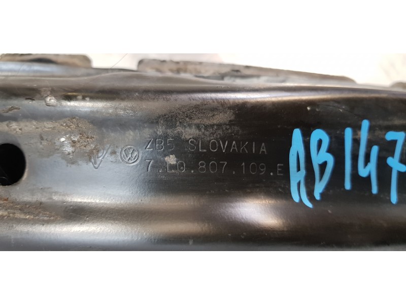 Recambio de refuerzo paragolpes delantero para volkswagen touareg (7la) tdi r5 referencia OEM IAM 7L0807109E   Recambio de refuerzo paragolpes delantero para volkswagen touareg (7la) tdi r5 referencia OEM IAM 7L0807109E