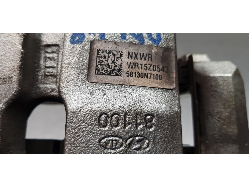 Recambio de pinza freno delantera derecha para hyundai tucson hybrid referencia OEM IAM 58130N7100  