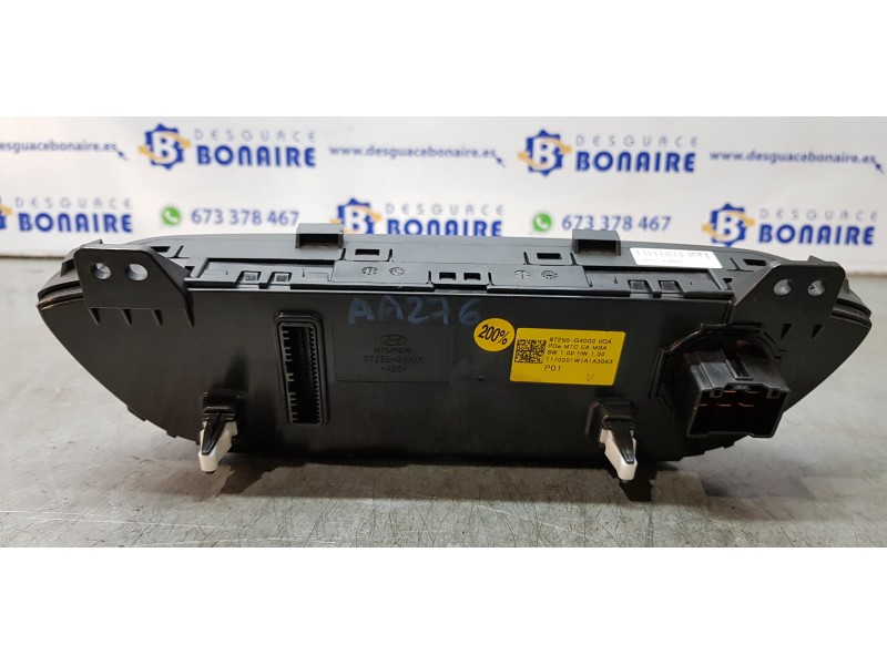 Recambio de mando climatizador para hyundai i30 (pd) select referencia OEM IAM 97250G4000   Recambio de mando climatizador para hyundai i30 (pd) select referencia OEM IAM 97250G4000