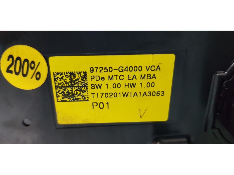 Recambio de mando climatizador para hyundai i30 (pd) select referencia OEM IAM 97250G4000   Recambio de mando climatizador para hyundai i30 (pd) select referencia OEM IAM 97250G4000