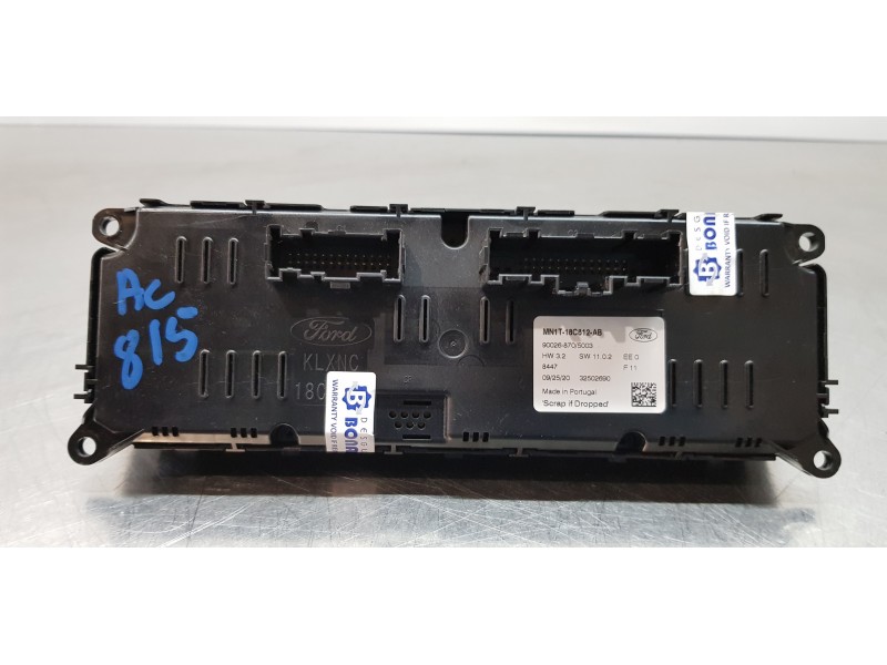 Recambio de mando climatizador para ford ecosport (cr6) trend referencia OEM IAM MN1T18C612AB  