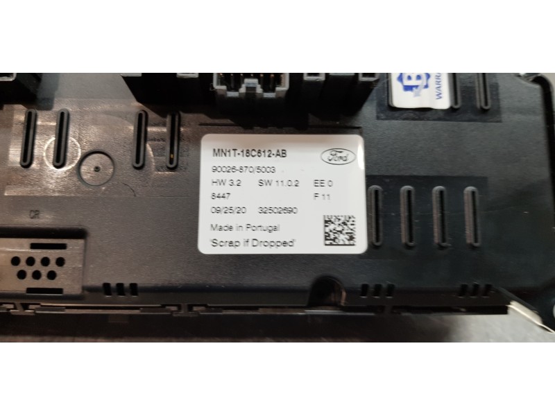 Recambio de mando climatizador para ford ecosport (cr6) trend referencia OEM IAM MN1T18C612AB  