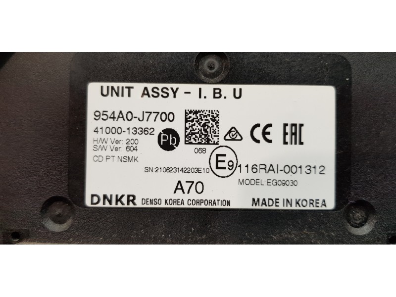 Recambio de modulo confort para kia ceed sportswagon tech referencia OEM IAM 954A0J7700  