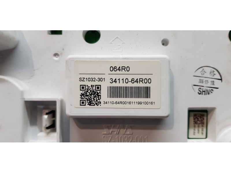 Recambio de cuadro instrumentos para suzuki sx4 glx referencia OEM IAM 3411064R00  