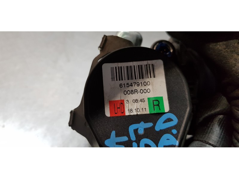 Recambio de cinturon seguridad delantero derecho para skoda superb combi (3t5) exclusive referencia OEM IAM 3T1857702   Recambio de cinturon seguridad delantero derecho para skoda superb combi (3t5) exclusive referencia OEM IAM 3T1857702
