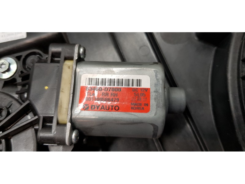 Recambio de elevalunas trasero derecho para hyundai tucson style 4wd referencia OEM IAM 83481D7000 83480D7600 