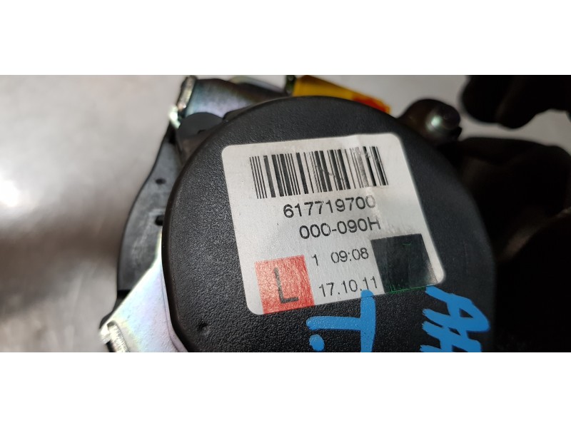 Recambio de cinturon seguridad trasero izquierdo para skoda superb combi (3t5) exclusive referencia OEM IAM 3T9857447   Recambio de cinturon seguridad trasero izquierdo para skoda superb combi (3t5) exclusive referencia OEM IAM 3T9857447