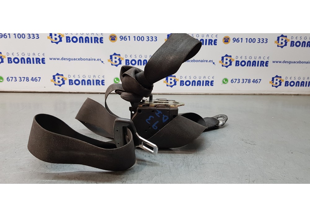 Recambio de cinturon seguridad delantero izquierdo para porsche boxster (typ 986) básico referencia OEM IAM 98680303302  