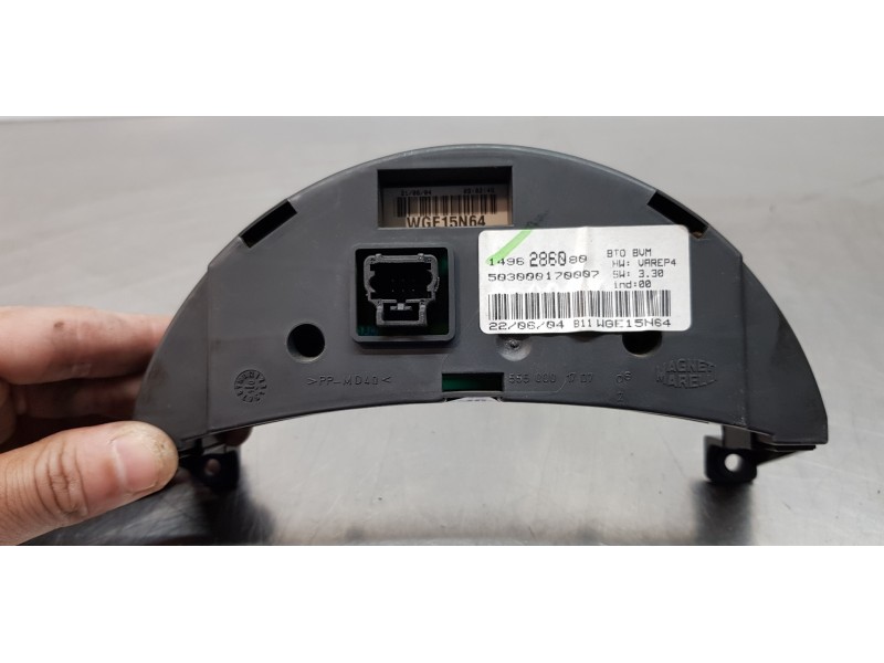 Recambio de pantalla multifuncion para citroen c8 2.0 16v sx referencia OEM IAM 1496286080  