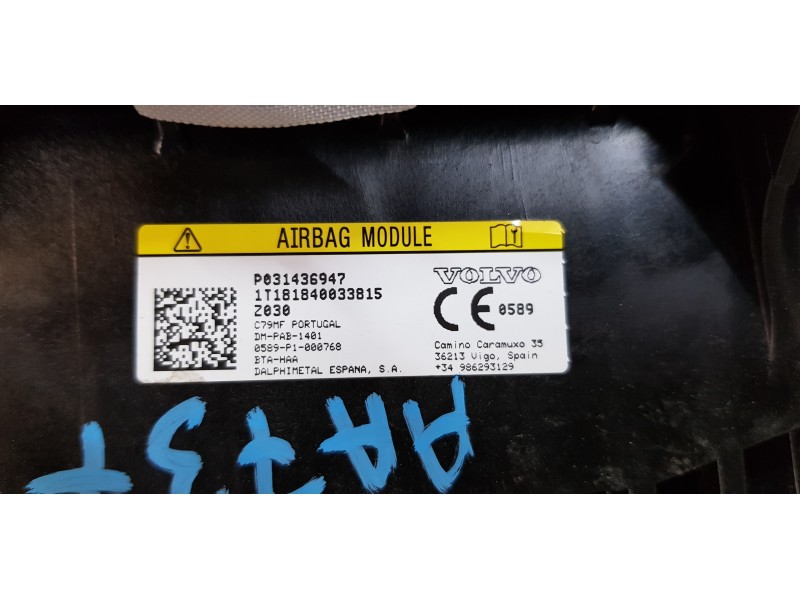 Recambio de salpicadero para volvo xc60 r design awd referencia OEM IAM 31417723  