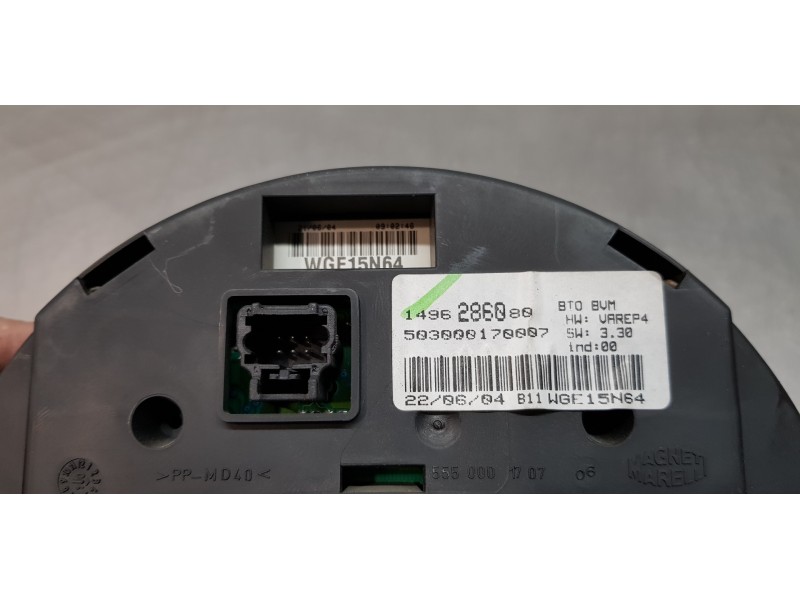 Recambio de pantalla multifuncion para citroen c8 2.0 16v sx referencia OEM IAM 1496286080  