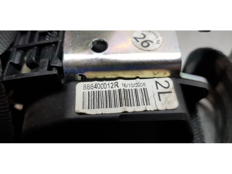 Recambio de cinturon seguridad trasero izquierdo para renault laguna coupe base referencia OEM IAM 888400012R   Recambio de cinturon seguridad trasero izquierdo para renault laguna coupe base referencia OEM IAM 888400012R